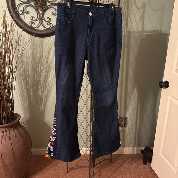 Floral Bell Bottom - Picture 1 of 3